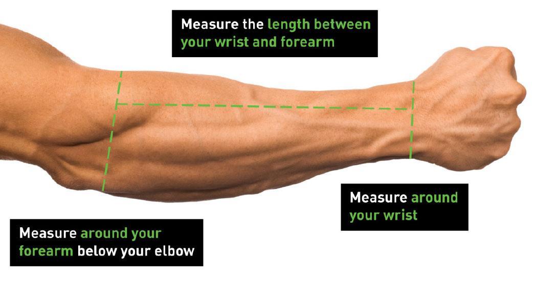 Dry Cuffs Sizing