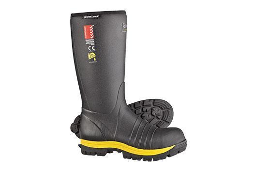 Quatro Knee Safety Toe Gumboots