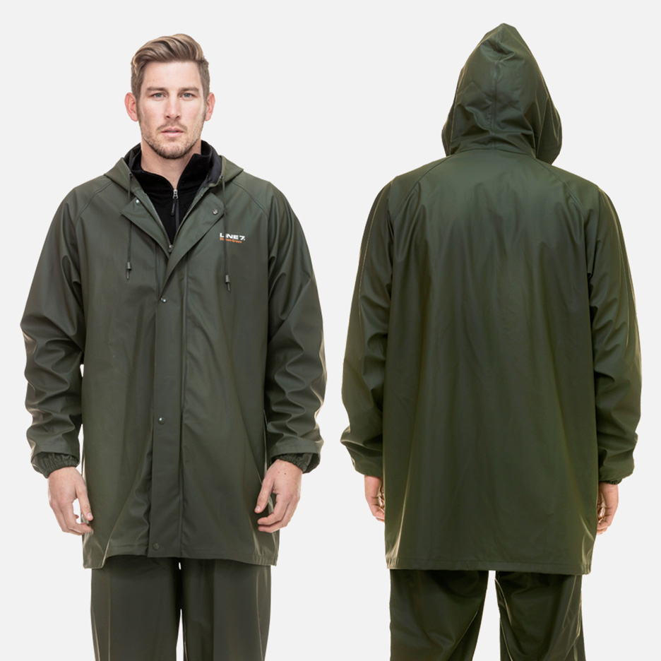 Line 7 Station Green Parka Model